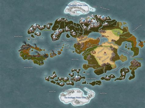 detailed avatar map.